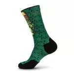 Шкарпетки "5.11 Tactical Sock & Awe Crew Brain" GREEN 4 Шкарпетки "5.11 Tactical Sock & Awe Crew Brain" GREEN 4