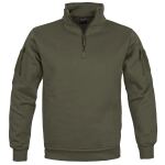 Реглан тактический на молнии "TACTICAL SWEAT-SHIRT WITH ZIPPER" RANGER GREEN