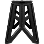 Стілець Tribe Camp Chair High пластиковий, Чорний 4 Стілець Tribe Camp Chair High пластиковий, Чорний 4