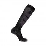 Зимові шкарпетки Salomon Comfort з високим профілем. Колір Black/Ebony