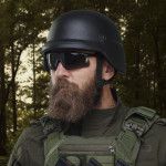 Баллистический шлем PASGT. Кевлар. Уровень защиты NIJ IIIА. Черный 4