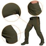 Штаны SoftShell Mesh Олива 4 Штаны SoftShell Mesh Олива 4
