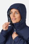 Утепленная женская куртка Rab Xenair Alpine Jacket Wmns, Tempest Blue 9