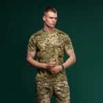 Футболка сетчатая AIR Coolmax. Легкая и хорошо отводит влагу. Пиксель (мм-14) 2 Футболка сетчатая AIR Coolmax. Легкая и хорошо отводит влагу. Пиксель (мм-14) 2