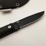 Городской EDC нож Ярл Blade Brothers Knives с черным полимерным покрытием 5 Городской EDC нож Ярл Blade Brothers Knives с черным полимерным покрытием 5