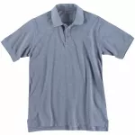 Футболка Поло тактична з коротким рукавом "5.11 Tactical Professional Polo - Short Sleeve" Heather Grey
