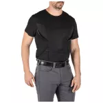 Футболка-кобура 5.11 Tactical "CAMS Short Sleeve Baselayer" Black 3