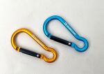 Набір алюмінієвих сервісних карабінів Base Camp Omega 6 Straight Set, 2 шт, Blue/Orange 2 Набір алюмінієвих сервісних карабінів Base Camp Omega 6 Straight Set, 2 шт, Blue/Orange 2