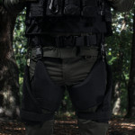 Захист стегон 2-го класу захисту (з балістичним пакетом). Колір чорний 3