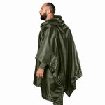 Пончо Piligrim 2.0 Rip-Stop. Влагостойкое с расширенной горловиной. Олива 2 Пончо Piligrim 2.0 Rip-Stop. Влагостойкое с расширенной горловиной. Олива 2