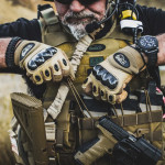 Рукавички тактичні Shield Germany® Tactical Carbon Glove. Чорні 3