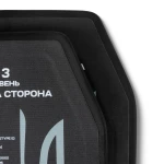 СВМПЭ плиты 3 класс защиты «Гром» ukrarmor×A.T.A.K.A. (комплект). Вес 2.76 кг. Размер M (25х30 см.) 5