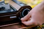 Плита газовая портативная Tribe Ceramic інфрачервона з керамічним пальником, Красный 3
