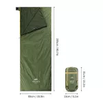 Спальний мішок Naturehike LW180 Mini NH21MSD04 XL лівий. Олива 3 Спальний мішок Naturehike LW180 Mini NH21MSD04 XL лівий. Олива 3