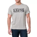 Футболка з малюнком "5.11 Tactical® Atmos Logo" Heather Grey