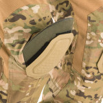 Военные тактические штаны MK-2. Сменные наколенники и более 8 карманов. Мультикам. Размер L 9