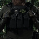 Одинарный эластичный подсумок под магазины АК/АR открытого типа. Крепление MOLLE. Черный 4 Одинарный эластичный подсумок под магазины АК/АR открытого типа. Крепление MOLLE. Черный 4