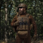 Сумка-напашник PRO 2-го класу захисту. Розмір XL (19х26 см). Матеріал Cordura 1000. Койот 4 Сумка-напашник PRO 2-го класу захисту. Розмір XL (19х26 см). Матеріал Cordura 1000. Койот 4