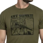 Футболка Helikon-Tex Get some!. Зелений 4 Футболка Helikon-Tex Get some!. Зелений 4