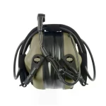 Активні навушники Earmor M32X Plus, з кріпленням на шолом та наголів'ям. Олива 4 Активні навушники Earmor M32X Plus, з кріпленням на шолом та наголів'ям. Олива 4