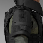 Плечовий захист з балістичними пакетами 1-го класу. STANAG 2920. Чорний 10