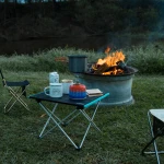 Стіл розкладний Naturehike NH19Z008-Z, розмір L. Алюміній. Сірий 2