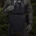 Противоосколочный фартук 2-го класса защиты (с баллистическим пакетом). Размер XL. Черный 9 Противоосколочный фартук 2-го класса защиты (с баллистическим пакетом). Размер XL. Черный 9