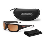 Окуляри захисні балістичні "ESS Credence (Black Frame Mirrored Copper Lenses)" Дзеркальний мідний/Чорний