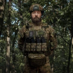Одинарный подсумок под магазин АК, пластиковая основа. MOLLE интерфейс. Мультикам 2