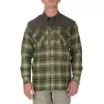 Сорочка тактична "5.11 Sidewinder Flannel Shirt" Mosstone