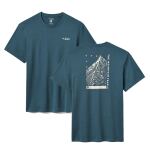 Футболка чоловіча Rab Crimp Collage Tee, Orion Blue 3 Футболка чоловіча Rab Crimp Collage Tee, Orion Blue 3