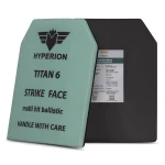 Титано-керамические бронеплиты 6 класса Hyperion (комплект). Вес 9,4 кг. Размер XL (28.5х35 см) 2