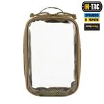 Органайзер утилитарный прозрачный M-Tac Elite Small (22х14 см) Мультикам 2