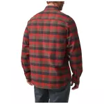 Рубашка тактическая "5.11 Tactical® Lester Flannel Plaid Long Sleeve Shirt" Red Bourbon Plaid 5 Рубашка тактическая "5.11 Tactical® Lester Flannel Plaid Long Sleeve Shirt" Red Bourbon Plaid 5
