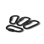 Карабин тактический универсальный, 80 мм. Стальной. Цвет Черный 4 Карабин тактический универсальный, 80 мм. Стальной. Цвет Черный 4