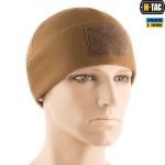 Шапка M-Tac Watch Cap Elite фліс (270г/м2) з липучкою Койот 3