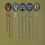Футболка з малюнком "MARCH" Olive Drab 3 Футболка з малюнком "MARCH" Olive Drab 3
