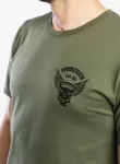 Футболка з малюнком "5.11 Tactical Kettle Skull" Military Green 4