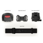 Ліхтар налобний Princeton Tec® "Quad Tactical MPLS Tactical Headlamp" Black 2