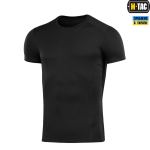 Футболка потовідвідна M-Tac Athletic Vent Чорна, black, чорний