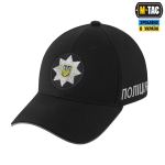 Бейсболка M-Tac Поліція Elite Flex ріп-стоп Чорний 4 Бейсболка M-Tac Поліція Elite Flex ріп-стоп Чорний 4
