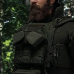 Баллистическая защита шеи Gen 1 (и верхней части спины) 2-го класса. Олива 8 Баллистическая защита шеи Gen 1 (и верхней части спины) 2-го класса. Олива 8