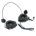 Тактические наушники EARMOR M32H с креплениями под каску ОЛИВА 4 Тактические наушники EARMOR M32H с креплениями под каску ОЛИВА 4