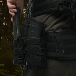 Двойной подсумок под магазины АК/АR (тканевый). Черный 4 Двойной подсумок под магазины АК/АR (тканевый). Черный 4