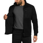 Куртка флісова Sturm Mil-Tec® "Bearforce Cold Weather Teddy Fleece Jacket" Black 3 Куртка флісова Sturm Mil-Tec® "Bearforce Cold Weather Teddy Fleece Jacket" Black 3
