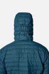 Чоловічий пуховик Rab Microlight Windstopper Hoody, Black 8