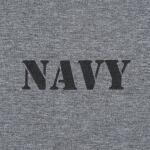 Футболка з малюнком "NAVY Logo" Grey Melange 3 Футболка з малюнком "NAVY Logo" Grey Melange 3