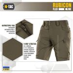 Шорти тактичні M-Tac Rubicon Flex Dark Олива, dark Olive 2