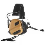 Активные защитные наушники Earmor M32 PLUS (CB) Coyote с гарнитурой 4 Активные защитные наушники Earmor M32 PLUS (CB) Coyote с гарнитурой 4