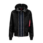 Куртка Alpha Industries N-2B Zips Bomber Jacket. Черный